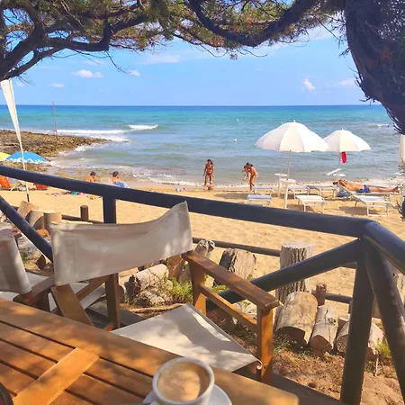 Beachstudio Monolocale Fronte Mare A Rosamarina Tatil Evi *