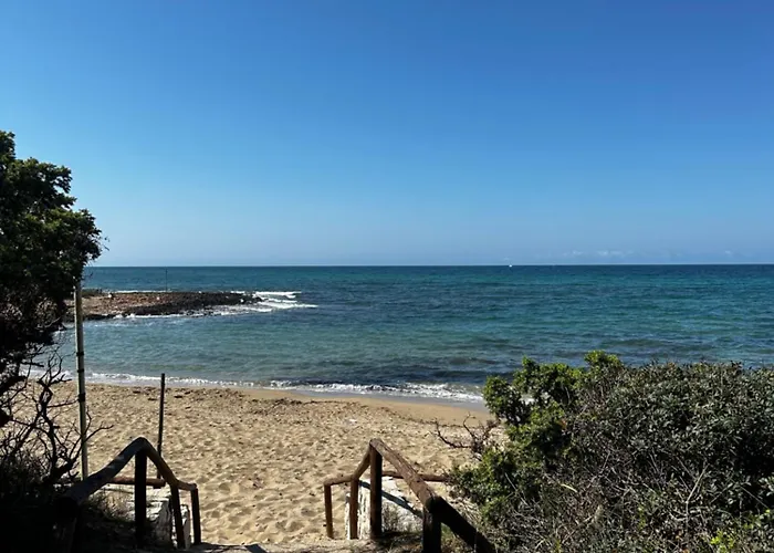 Beachstudio Monolocale Fronte Mare A Rosamarina Tatil Evi *