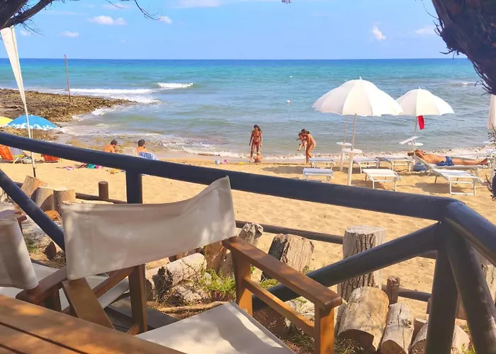 Beachstudio Monolocale Fronte Mare A Rosamarina Tatil Evi *